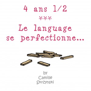 Le langage se perfectionne - Droits d'auteur: Camille Skrzynski
