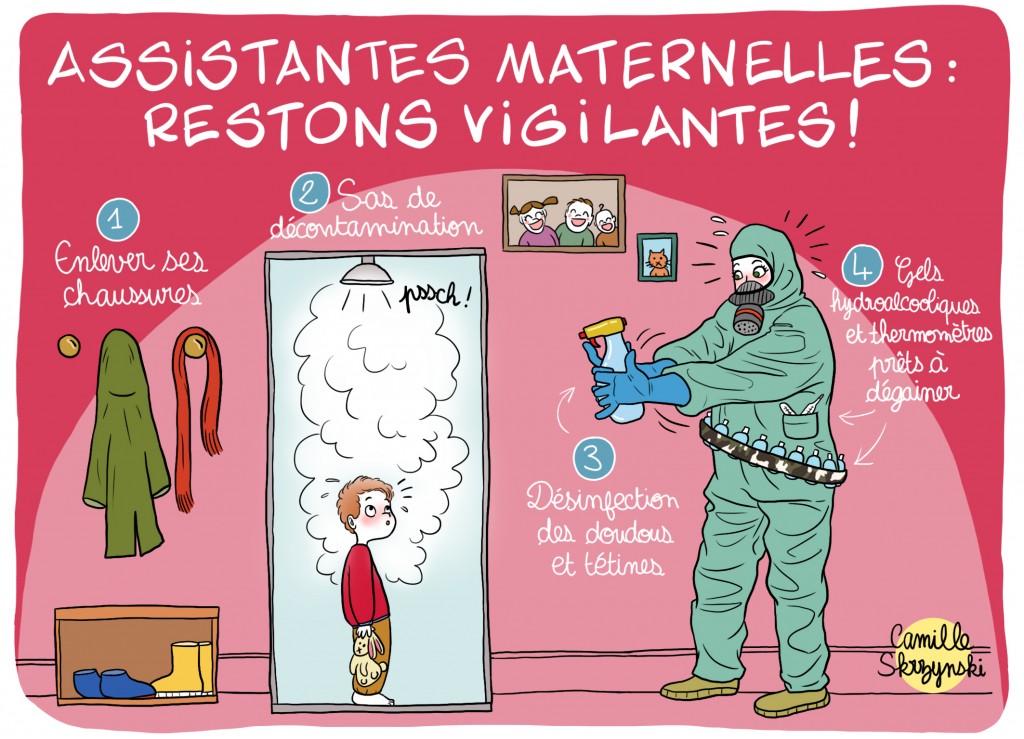 Ouest-France Assistantes maternelles - Droits d'auteur : Camille Skrzynski