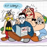 Journal d'un lycéen confiné Ouest France Uderzo Asterix - Droits d'auteur : Camille Skrzynski