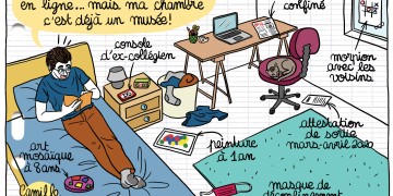 Journal d'un lycéen confiné Ouest France - Droits d'auteur : Camille Skrzynski